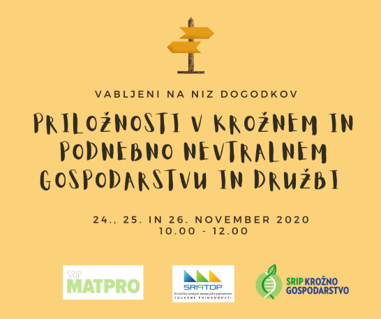 Arhiv: Priložnosti v krožnem in podnebno nevtralnem gospodarstvu in družbi